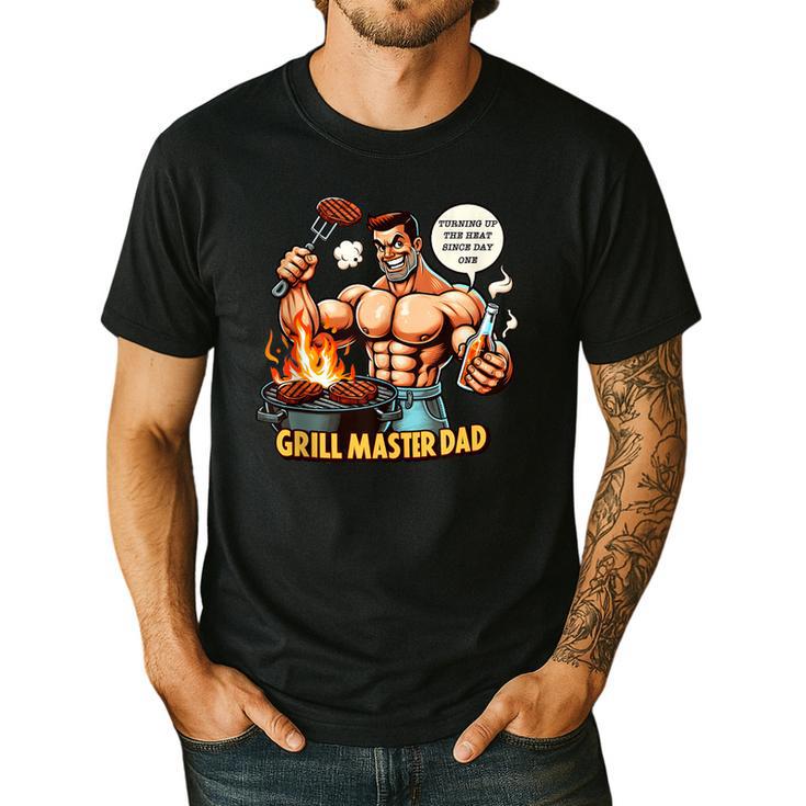 BBQ Dad Tee Grill Is Hot My Opinions Present Apparel Men's Casual T-Shirt BBQ Dad Tee Grill Is Hot My Opinions Present Apparel Men's Casual T-Shirt