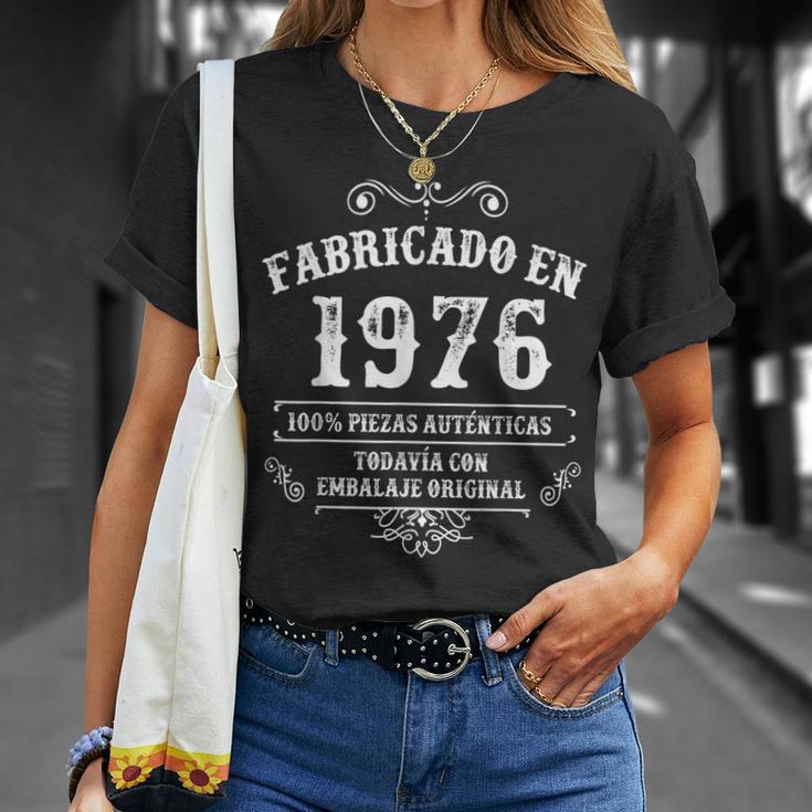 45 Años Cumpleaños Fabricado En 1976 Camiseta unisex Regalos para ella