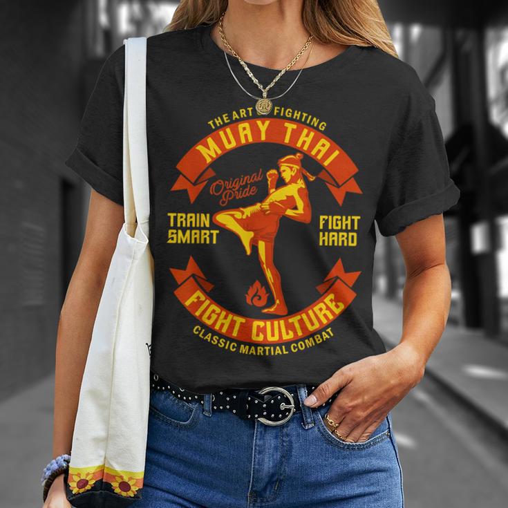 The Art Of Fighting Culture Muay Thai T-Shirt Gifts for Her