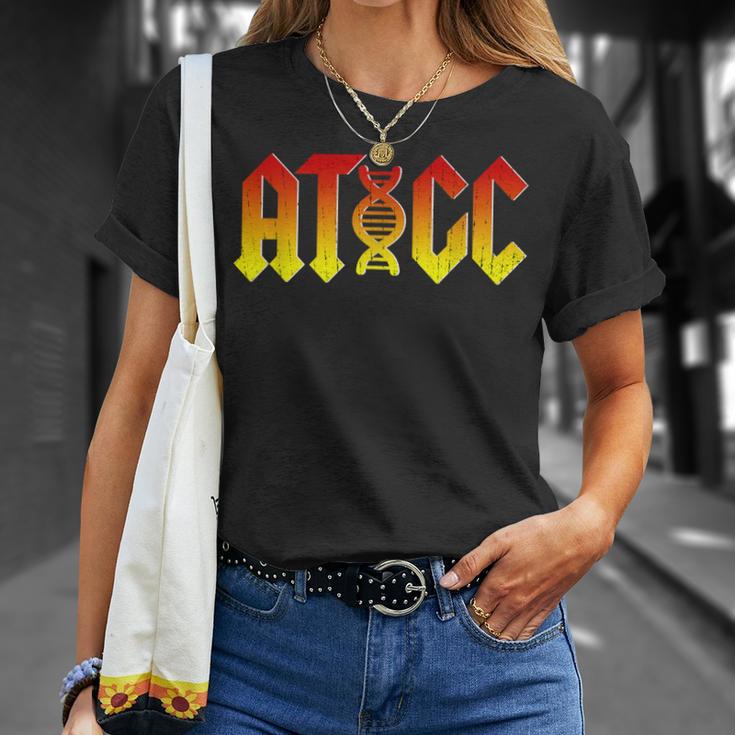 Atgc Genetik Camiseta unisex Regalos para ella