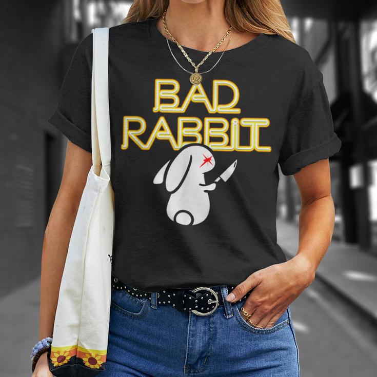 Bad Rabbit Bunny Avec Couteau Hater T-Shirt Cadeaux pour elle