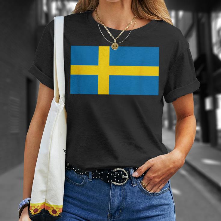 Bandera Deueciaverige Flaggaueca Hombre Camiseta unisex Regalos para ella