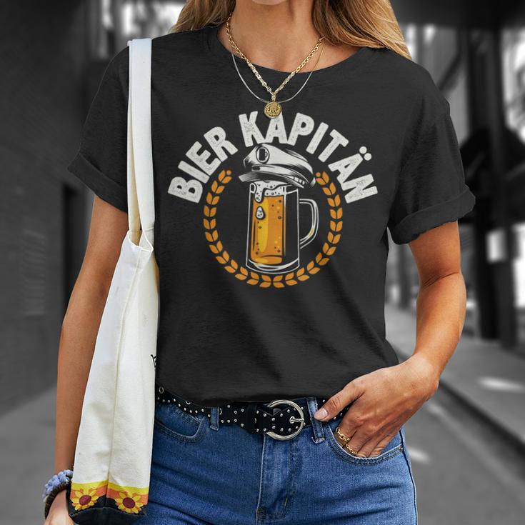 Bier Kapitän Lustig Bootauf Trinkpruch Herren Männer T-Shirt Geschenke für Sie