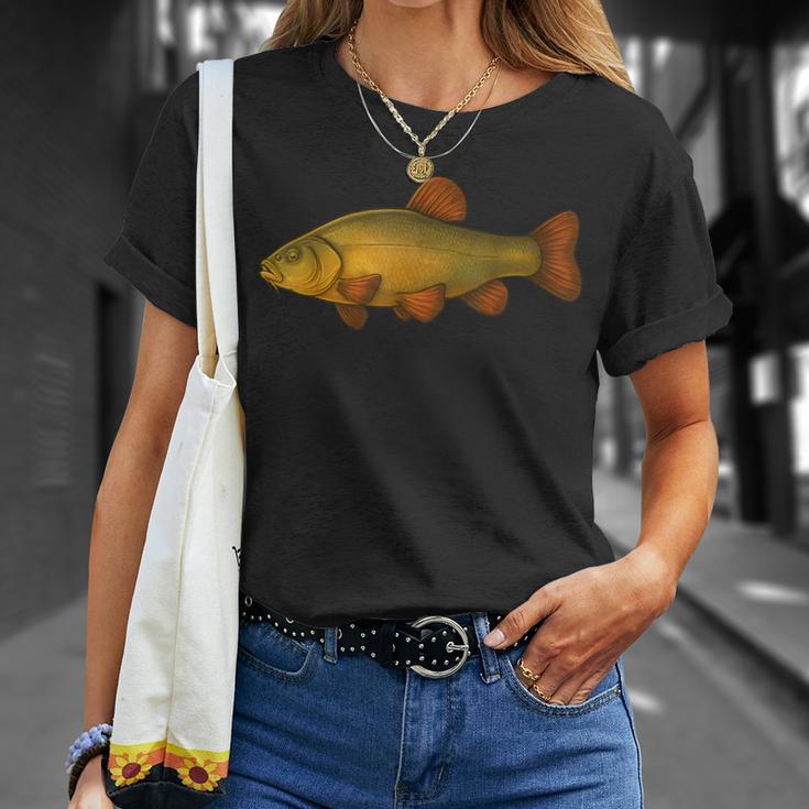 Cadeau Pêche Tanche Pêcheur Poisson D’Eau Douce T-Shirt Cadeaux pour elle