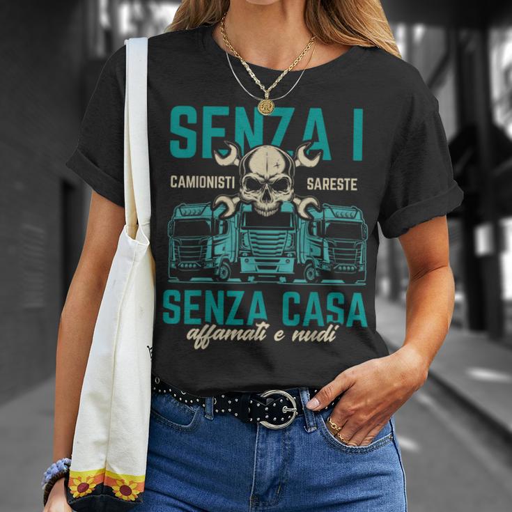 Camionista Compleanno Camion Papà Maglietta Regalos para ella