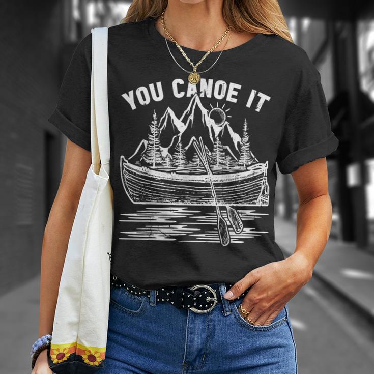 Canoeing Canoe T-Shirt Gifts for Her