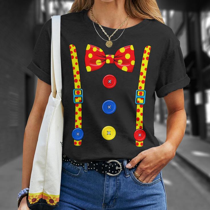 Clown Costume Halloween Circus Clown Matching Kids T-Shirt Gifts for Her