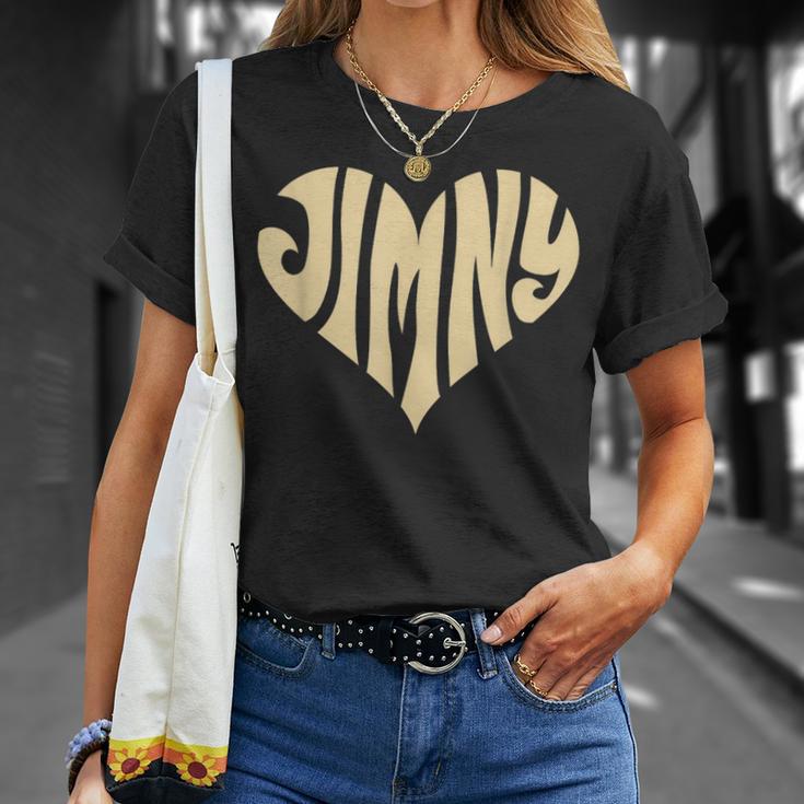 Cœur D'amour Rétrointage Pour Jimny Ivoire T-Shirt Cadeaux pour elle