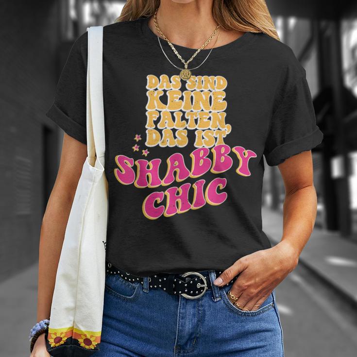 Dasind Keine Falten Das Isthabby Chic Lustiges Altern T-Shirt Geschenke für Sie