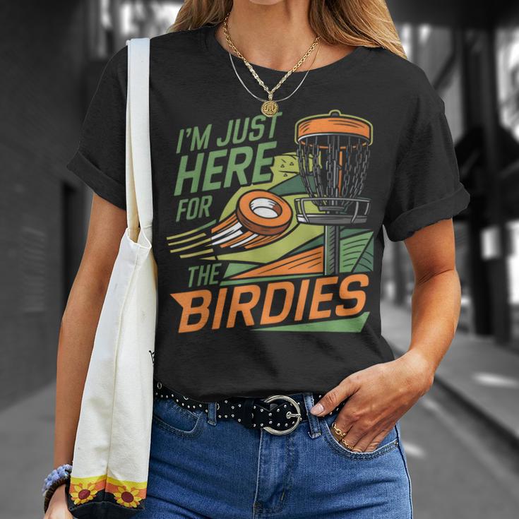 Discgolf Frisbee-Golf Ist Genau Das Richtige Für Das Birdie Disc-Golfen T-Shirt Geschenke für Sie