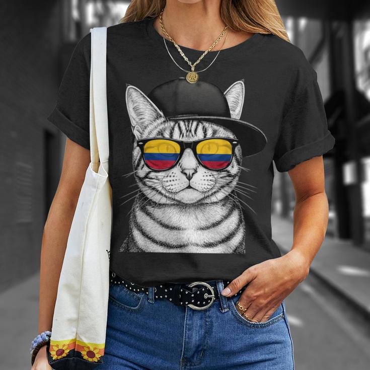 Drapeau De La Colombie Colombian Roots Colombian Pride Colombian Flag Colombian Pride T-Shirt Cadeaux pour elle