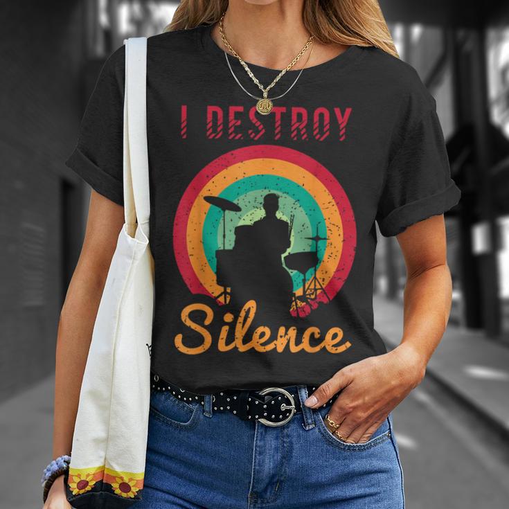 Drum Kit Tshirt For a Drummer With Percussion Instruments T-Shirt Gifts for Her Drum Kit Tshirt For a Drummer With Percussion Instruments T-Shirt Gifts for Her
