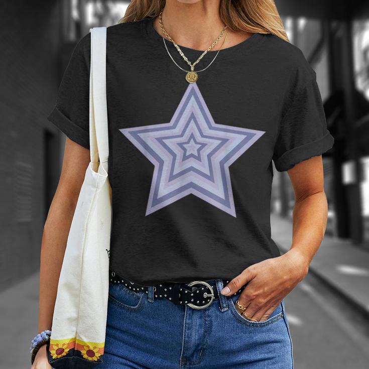 Estrella Estética Lila Camiseta unisex Regalos para ella