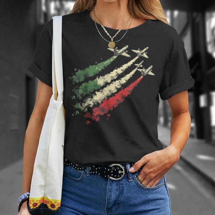 Force Aérienne Italienne Frecce Tricolori T-Shirt Cadeaux pour elle