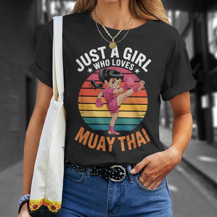 Girls Muay Thai T-Shirt Gifts for Her