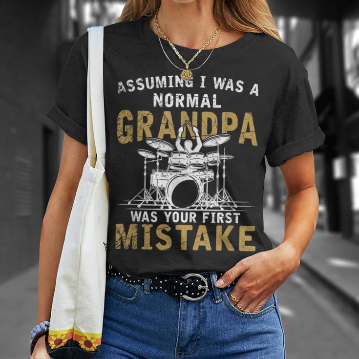 Grandpa Drummer Father's Day Drum Kit T-Shirt Gifts for Her Grandpa Drummer Father's Day Drum Kit T-Shirt Gifts for Her