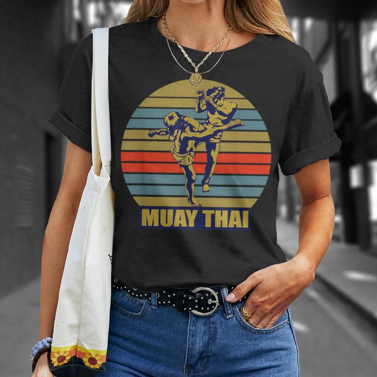 Great Muay Thai Kickboxing Martial Artist Thailand T-Shirt Gifts for Her