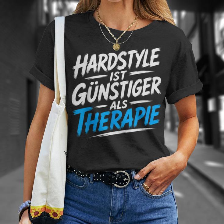 Hardstyle Ist Günstiger Als Therapie Musikmotiv T-Shirt Geschenke für Sie