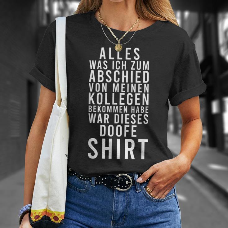 Jobwechsel Geschenk Für Mitarbeiter Kollegen Abschied T-Shirt Geschenke für Sie