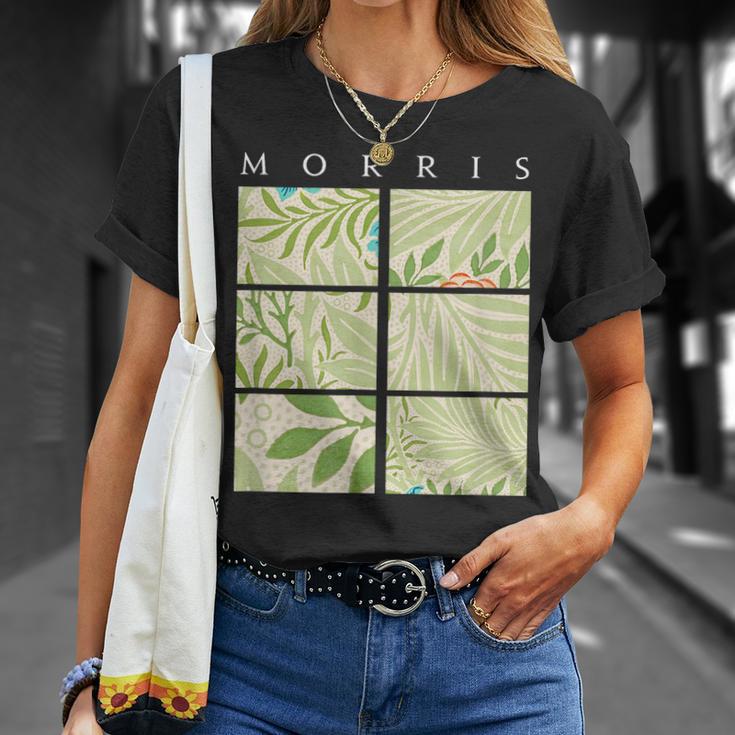 Larkspur William Morris Arts And Crafttyle Pattern T-Shirt Cadeaux pour elle