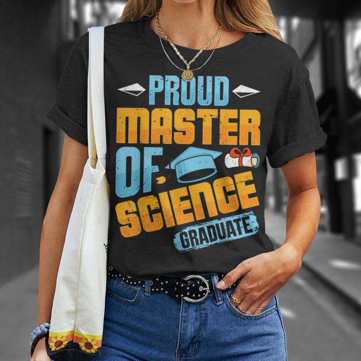Master Ofcience Proud Master Ofcience Graduate Abschluss T-Shirt Geschenke für Sie