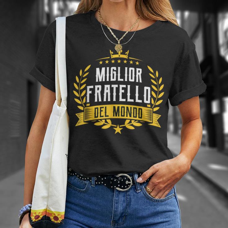 Miglior Fratello Del Mondouper Regalo Festa Del Papà Maglietta Regalos para ella