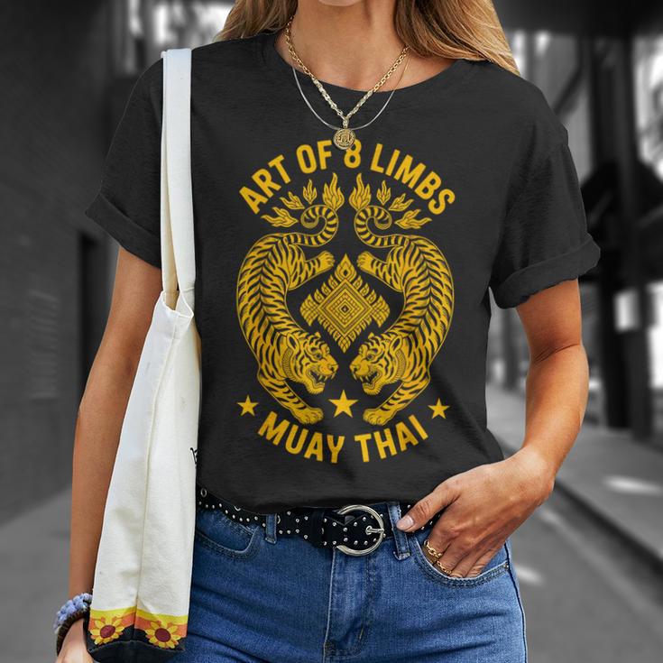 Muay Thai Art Of 8 Limbs Thai Boxing T-Shirt Gifts for Her