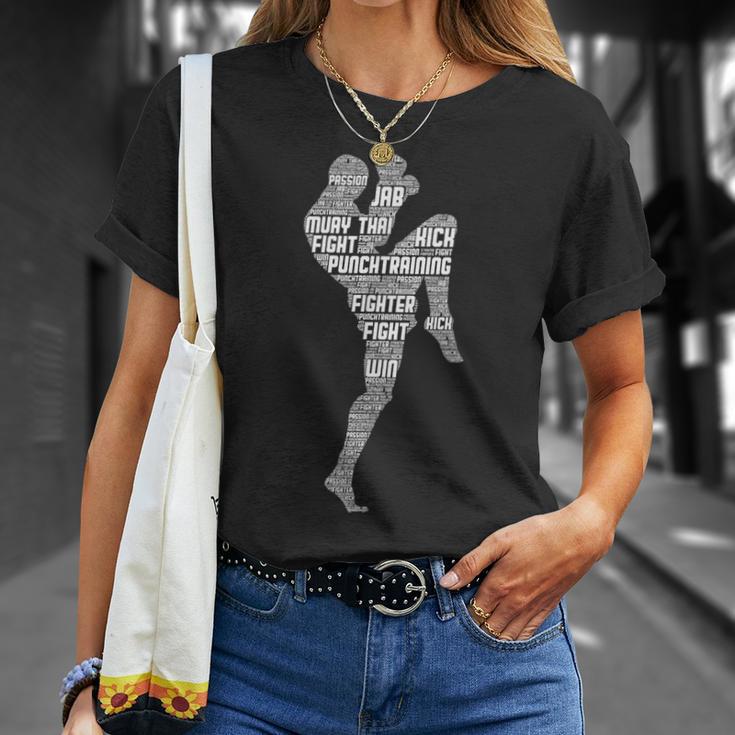 Muay Thai Thai Boxes Taekwondo Men Boys Children T-Shirt Gifts for Her