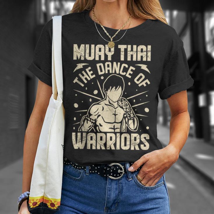 Muay Thai The Dance Of Warriors Muay Thai T-Shirt Gifts for Her Muay Thai The Dance Of Warriors Muay Thai T-Shirt Gifts for Her