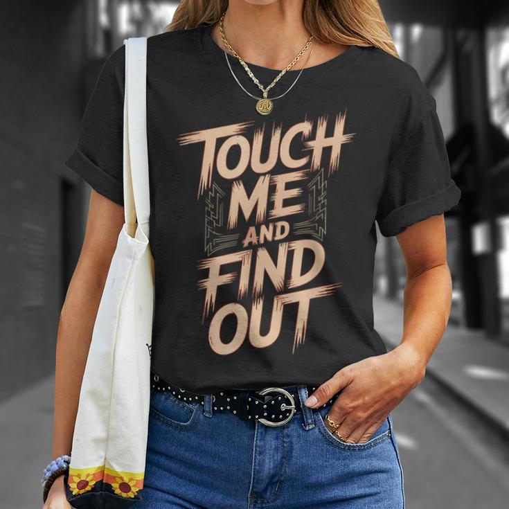 Muay Thai Fighter Touch Find Out Humor Warning T-Shirt Gifts for Her Muay Thai Fighter Touch Find Out Humor Warning T-Shirt Gifts for Her