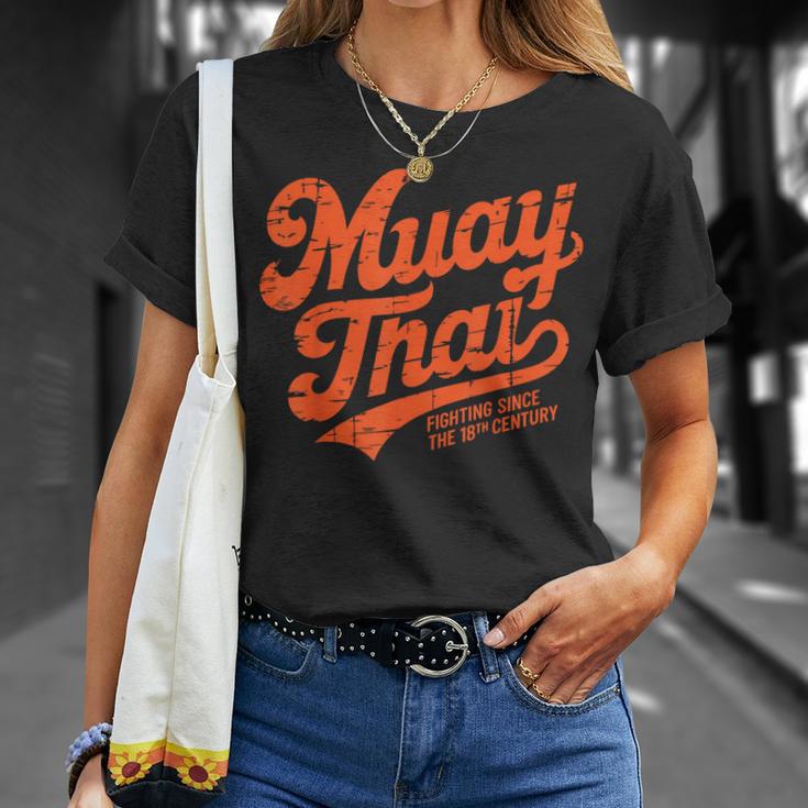 Muay Thai Fighting Muay Thai Coach T-Shirt Gifts for Her Muay Thai Fighting Muay Thai Coach T-Shirt Gifts for Her