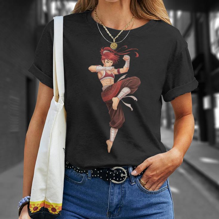 Muay Thai Girl Anime Japan Thaiboxer Kickboxing Muay Thai T-Shirt Gifts for Her Muay Thai Girl Anime Japan Thaiboxer Kickboxing Muay Thai T-Shirt Gifts for Her