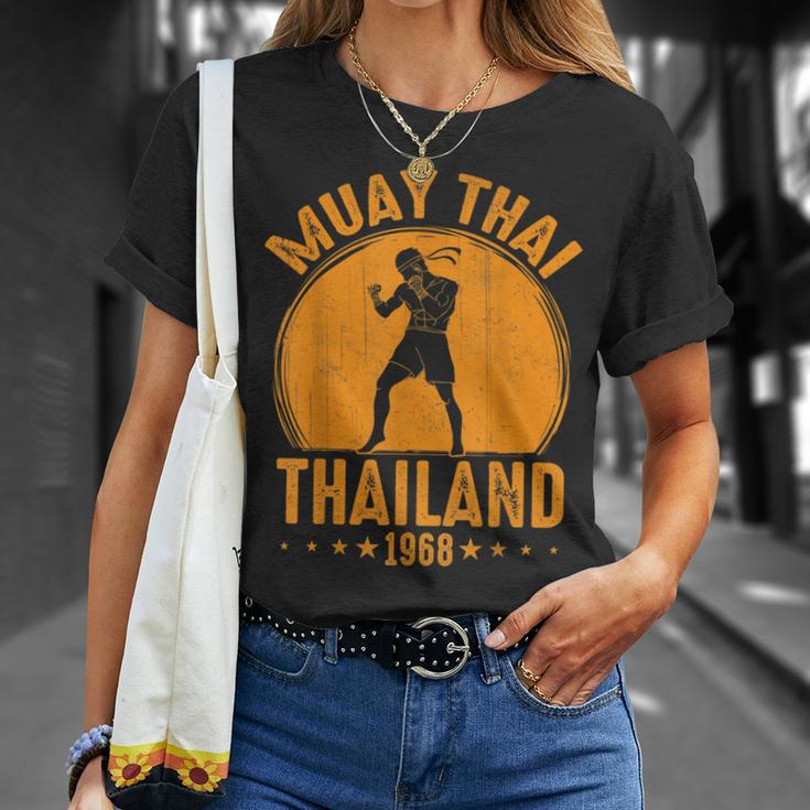 Muay Thai Thailand 1968 Slogan Sport T-Shirt Gifts for Her Muay Thai Thailand 1968 Slogan Sport T-Shirt Gifts for Her