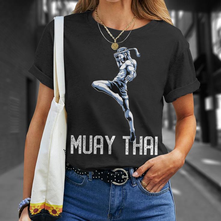 Muay Thai Tiger Nak Muay Kickboxing T-Shirt Gifts for Her
