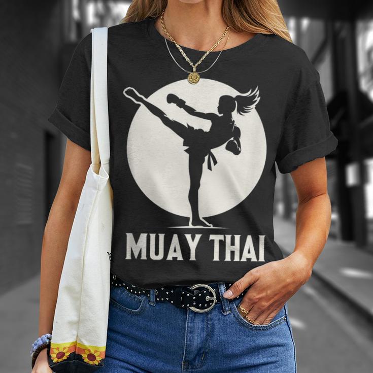 Muay Thai Woman Image T-Shirt Gifts for Her Muay Thai Woman Image T-Shirt Gifts for Her