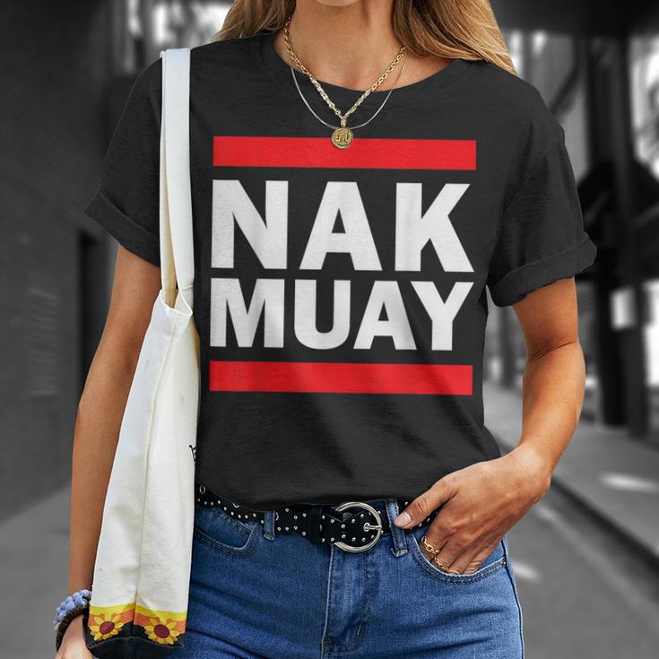 Nak Muay Thai Kickboxing MMA T-Shirt Gifts for Her
