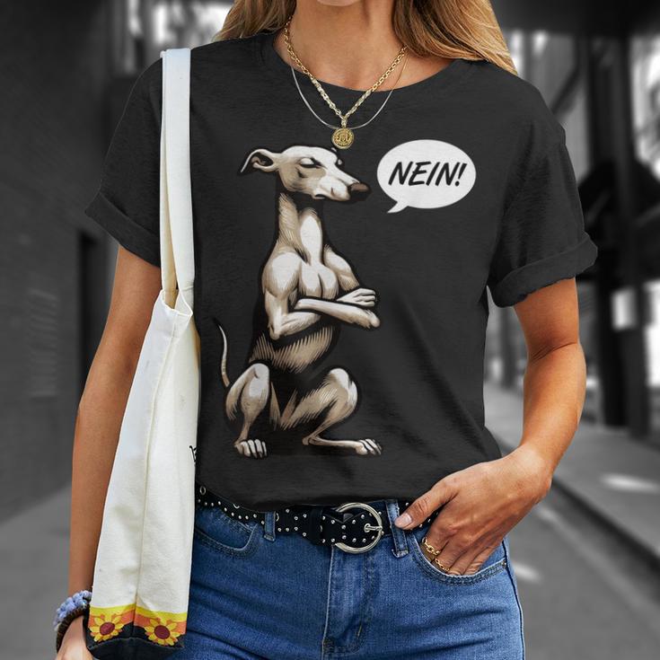 Nein Whippet Windhund Windhunde Whippets Windhundbesitzer T-Shirt Geschenke für Sie