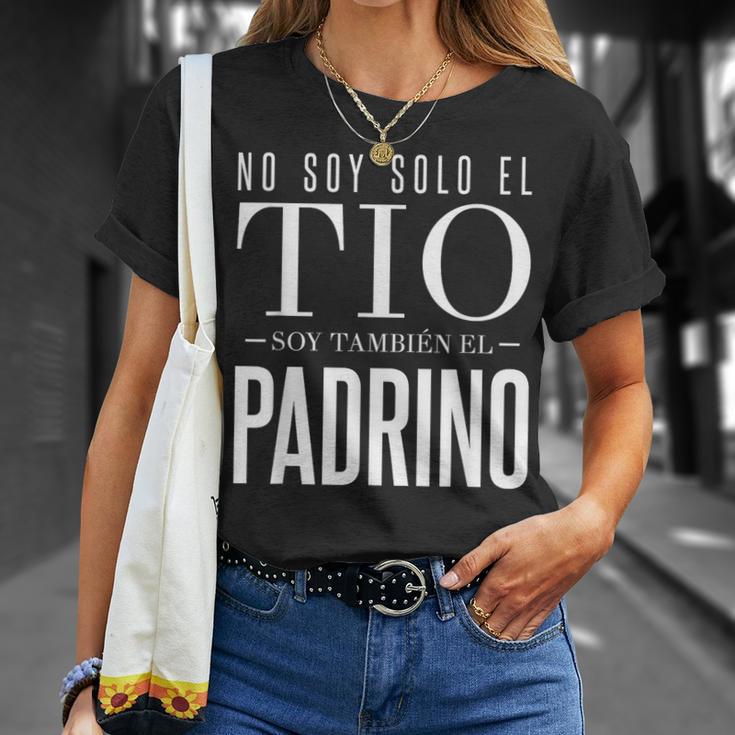 Nooyolo El Tiooy También El Padrino Camiseta unisex Regalos para ella