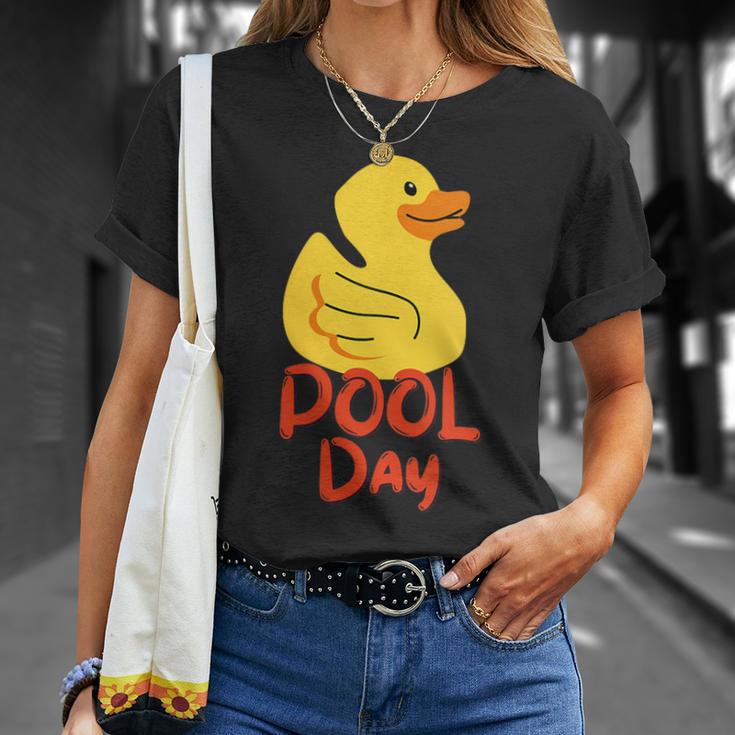 Pool Swimming Day T-Shirt Gifts for Her
