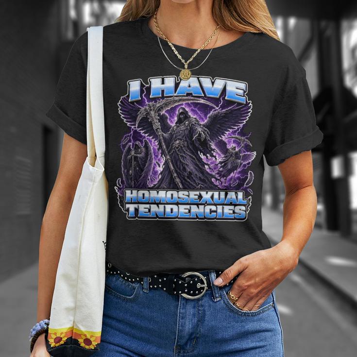 Ridículo Raro Divertido Inapropiado Memeergonzoso Camiseta unisex Regalos para ella
