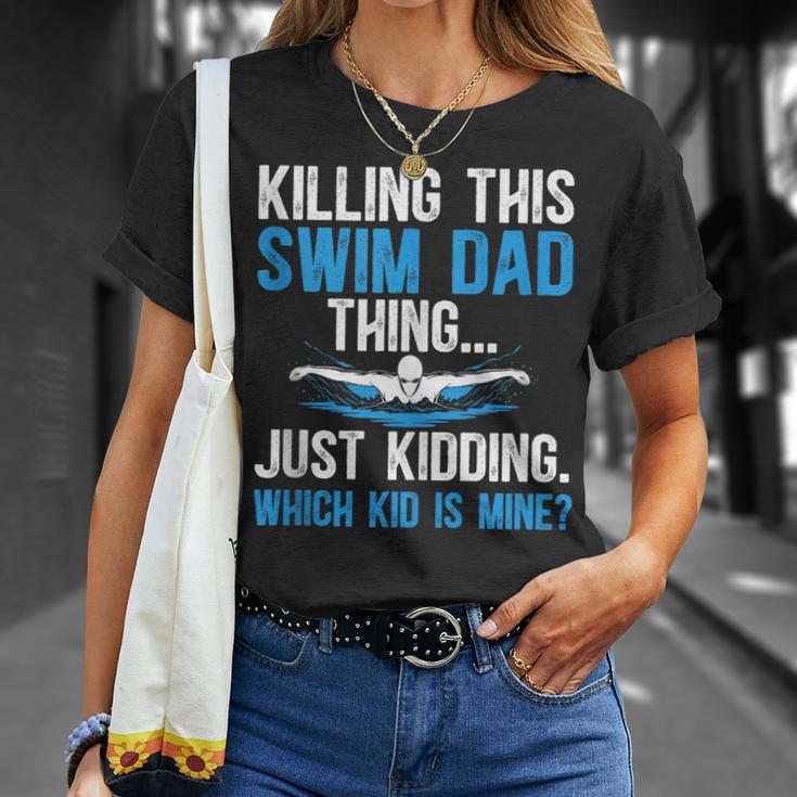 This Swim Dad Thing Swimming Dad Of A Swimmer Father T-Shirt Gifts for Her This Swim Dad Thing Swimming Dad Of A Swimmer Father T-Shirt Gifts for Her