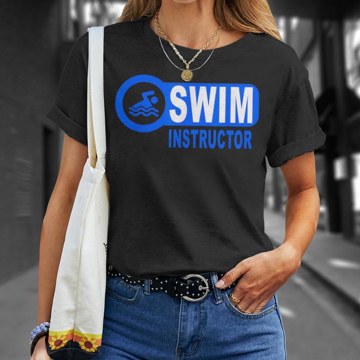 Swim Instructor Swimming Teacher Classes T-Shirt Gifts for Her