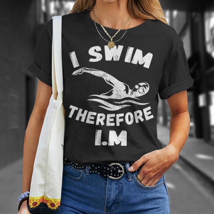 Swimming Competitive Freestyle Swim For Swimmer T-Shirt Gifts for Her