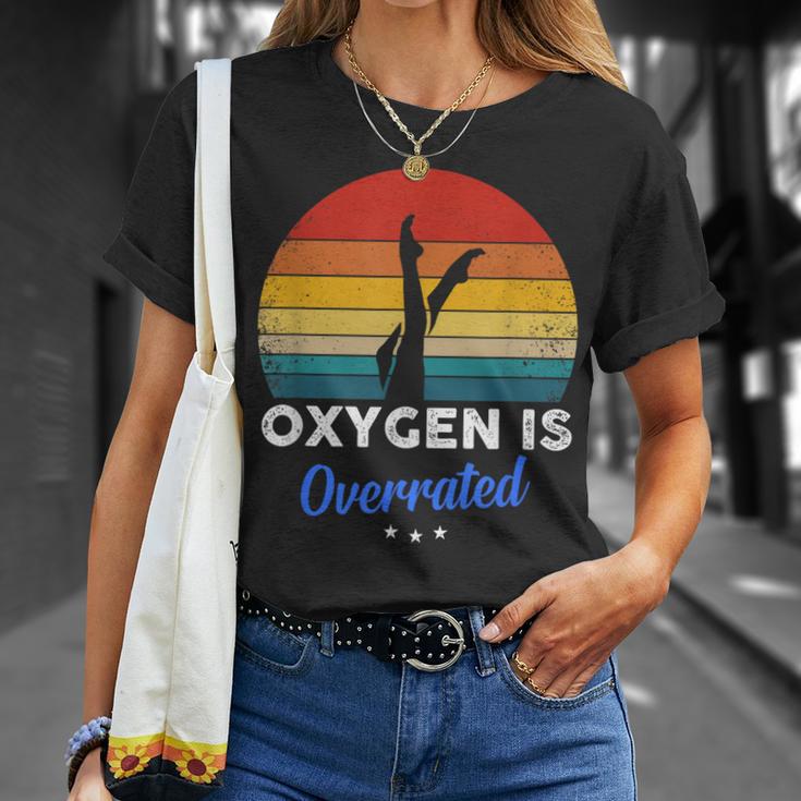 Synchronized Swimming Oxygen Is Overrated T-Shirt Gifts for Her Synchronized Swimming Oxygen Is Overrated T-Shirt Gifts for Her