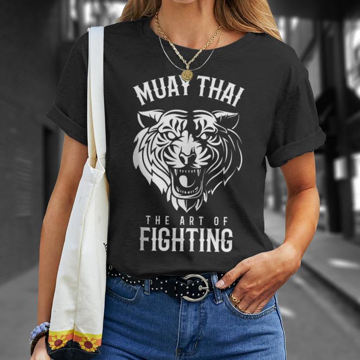 Tiger Muay Thai And Kickboxing T-Shirt Gifts for Her