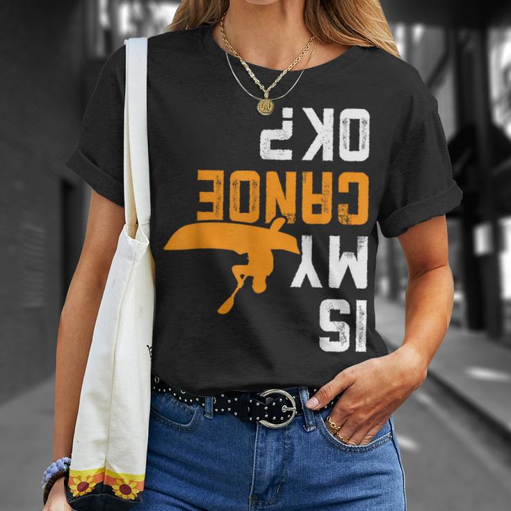 Upside Down Is My Canoe OK Stuff For Canoer T-Shirt Gifts for Her Upside Down Is My Canoe OK Stuff For Canoer T-Shirt Gifts for Her