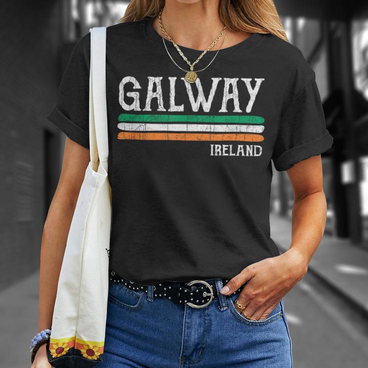 Vintage Galway Irlanda Irlandés Camiseta unisex Regalos para ella