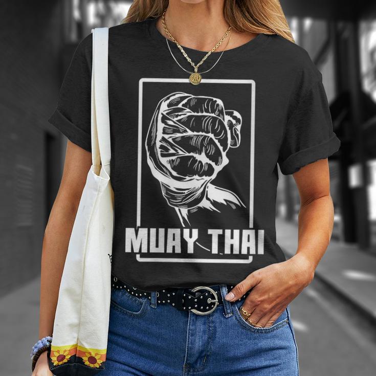 Women's Muay Thai Boxing Arm T-Shirt Gifts for Her