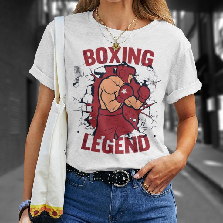 Boxing Legend Professional Boxer Muay Thai Boxing T-Shirt Gifts for Her Boxing Legend Professional Boxer Muay Thai Boxing T-Shirt Gifts for Her