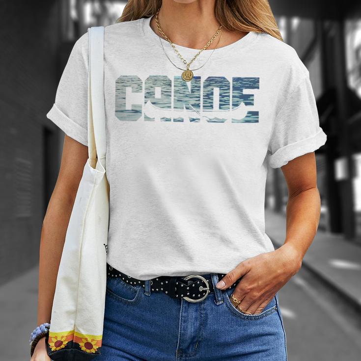 Canoe Canoeing Canoe Raglan Baseball Tee T-Shirt Gifts for Her